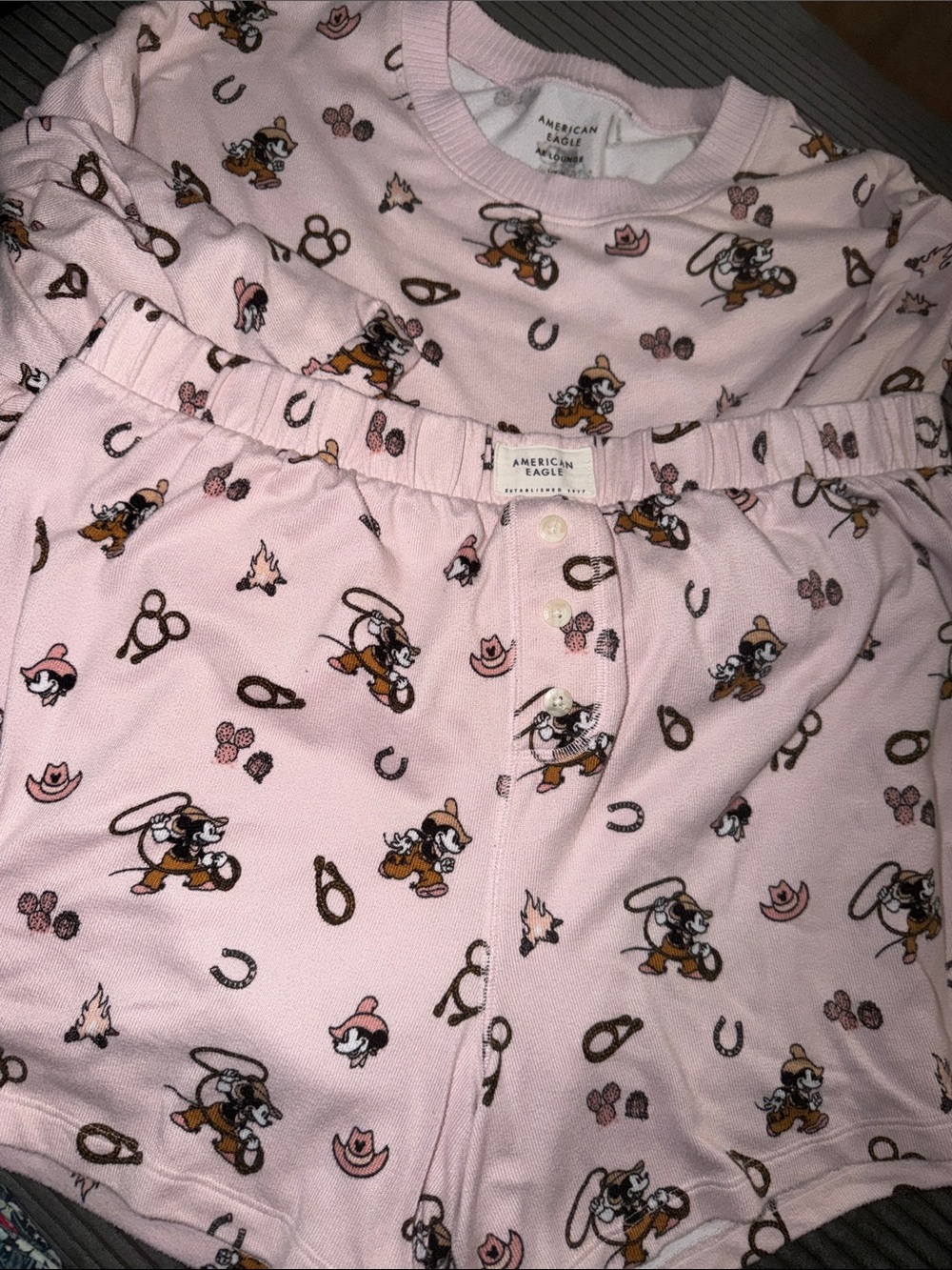 American Eagle x Mickey Pajamas - Picture 6 of 7